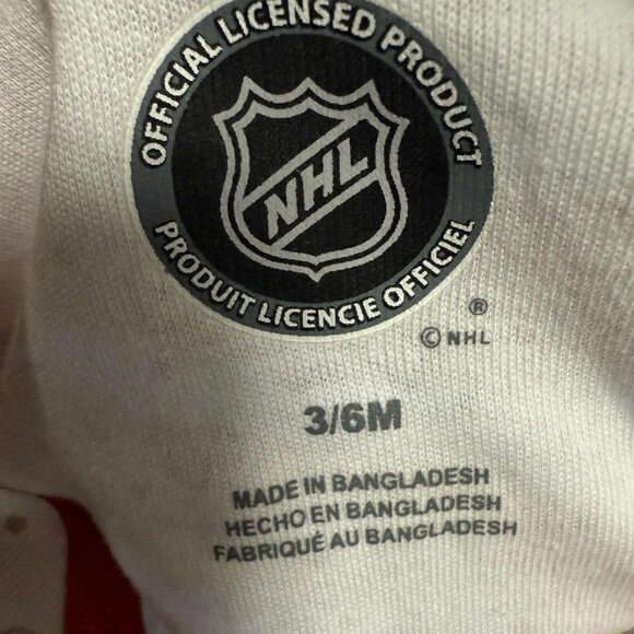 NHL Washington Capitals Baby Girls' Winning Goal 3pk Bodysuit Set - 3-6M - Picture 2 of 3